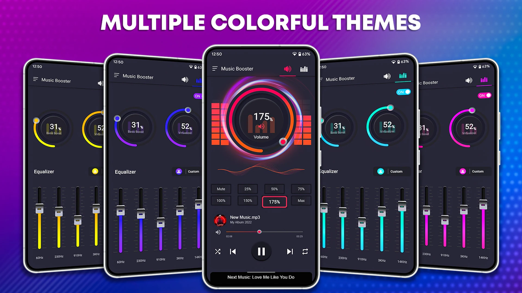 Volume Booster: Bass Booster - Image screenshot of android app