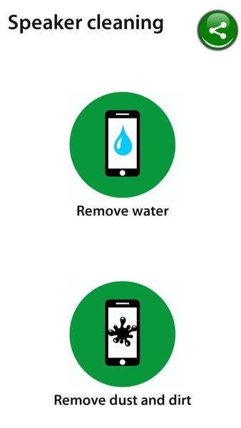 Speaker Cleaner Remove Water - عکس برنامه موبایلی اندروید