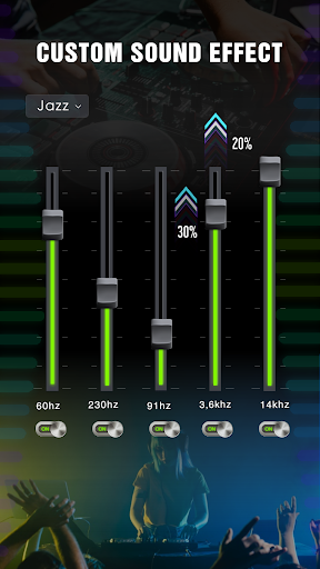 Volume Booster & Equalizer - Image screenshot of android app