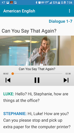 Everyday Conversations - Learning American English - Image screenshot of android app