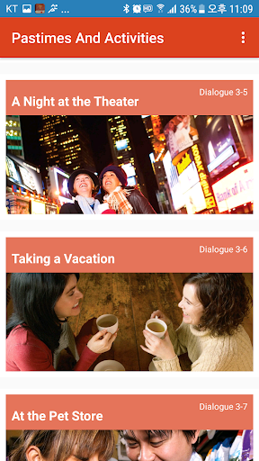 Everyday Conversations - Learning American English - Image screenshot of android app