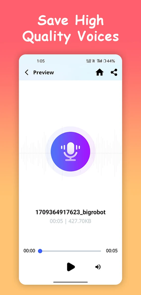 Call Voice Changer - عکس برنامه موبایلی اندروید