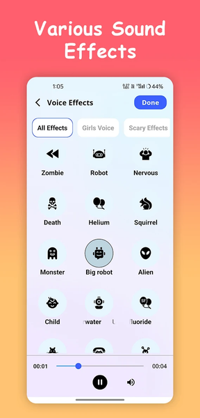 Call Voice Changer - عکس برنامه موبایلی اندروید