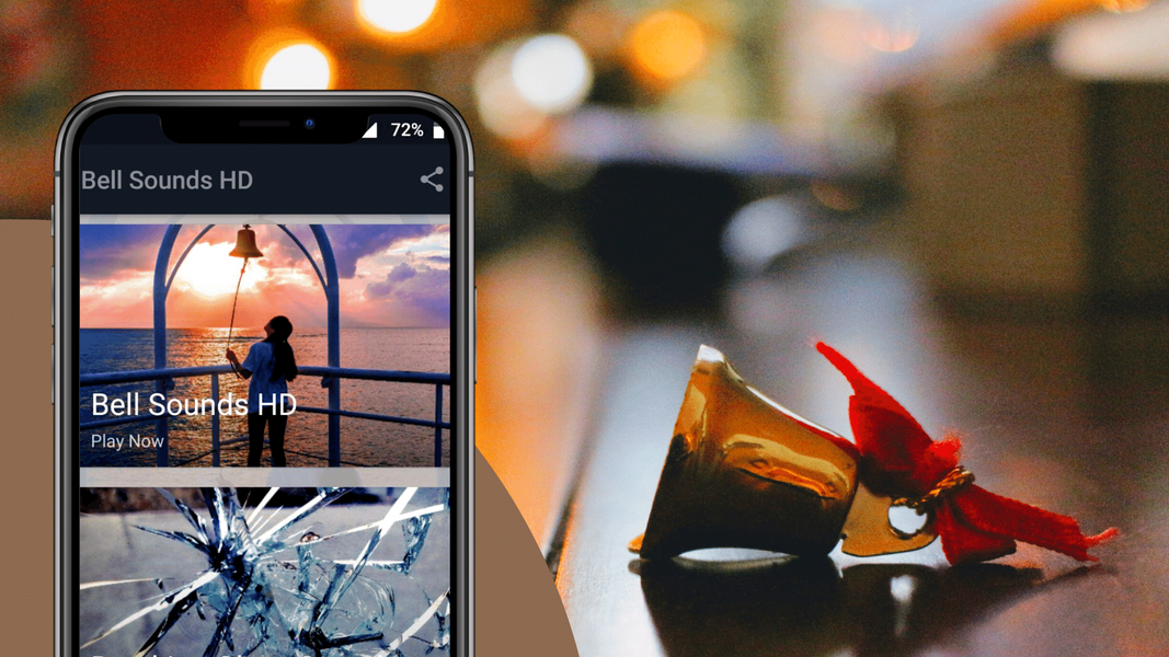 Bell Sounds -Handbell Ringtone - Image screenshot of android app