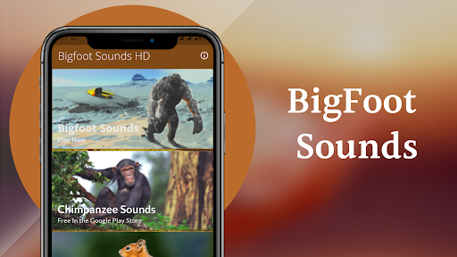 Bigfoot Sounds - Image screenshot of android app