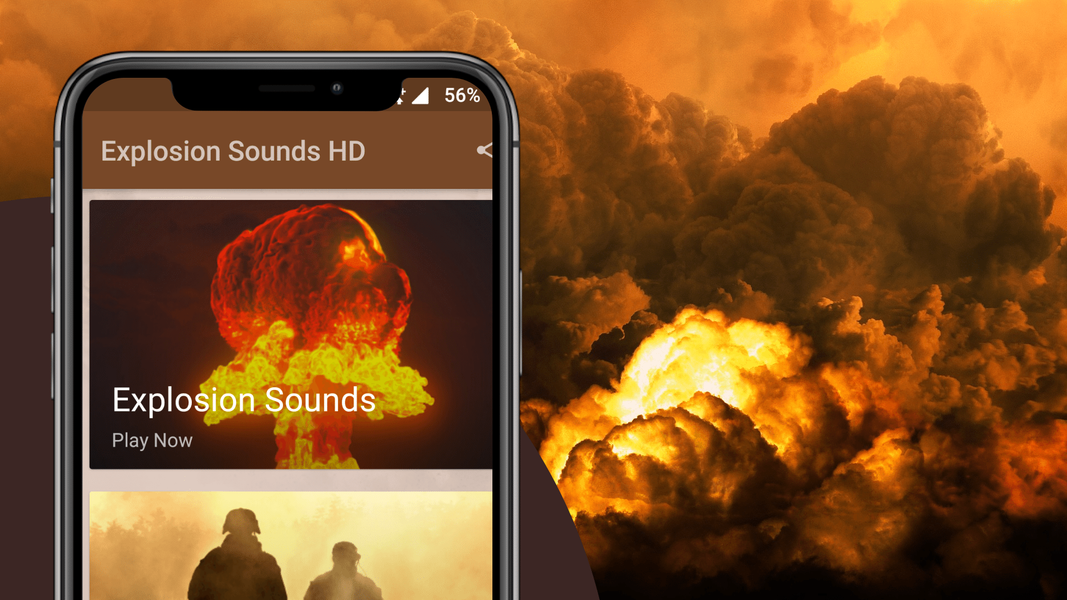 Explosion Sounds - عکس برنامه موبایلی اندروید