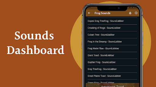 Frog Sounds & Calls - عکس برنامه موبایلی اندروید