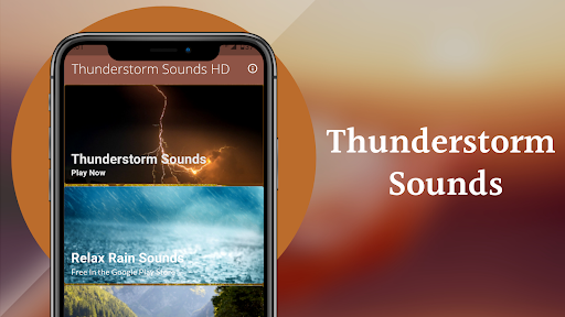 Thunderstorm Sounds - عکس برنامه موبایلی اندروید