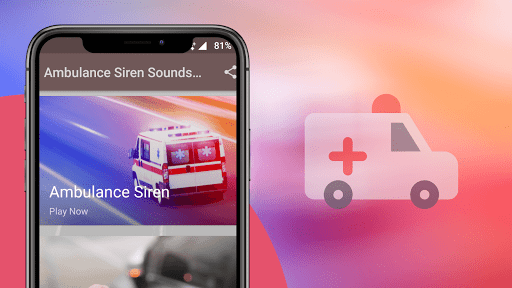 Ambulance Siren Sounds - عکس برنامه موبایلی اندروید