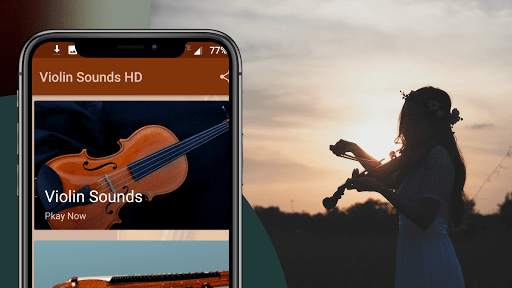 Violin Sounds - Image screenshot of android app