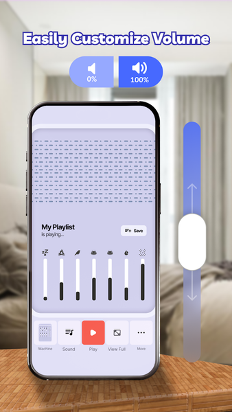 White noise aid, Sound machine - عکس برنامه موبایلی اندروید