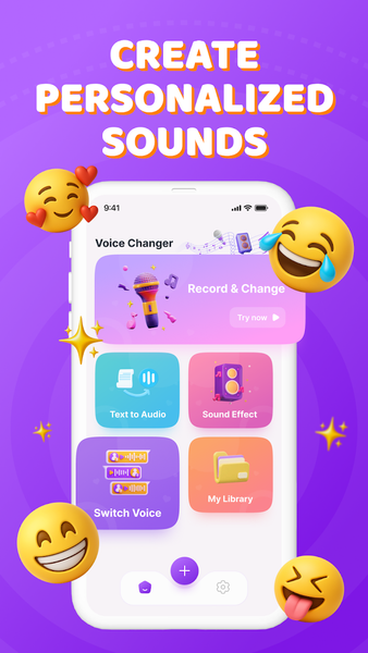 Voice Changer - Change Sound - Image screenshot of android app