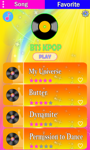 BTS kpop Piano game magic - عکس بازی موبایلی اندروید