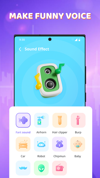 Voice Studio: Change & Effects - عکس برنامه موبایلی اندروید