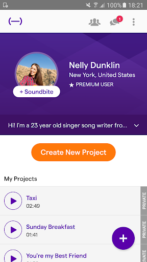 Soundtrap - Make Music Online - عکس برنامه موبایلی اندروید
