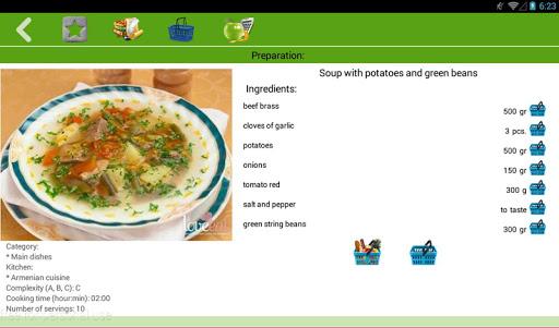 Soup recipes - عکس برنامه موبایلی اندروید