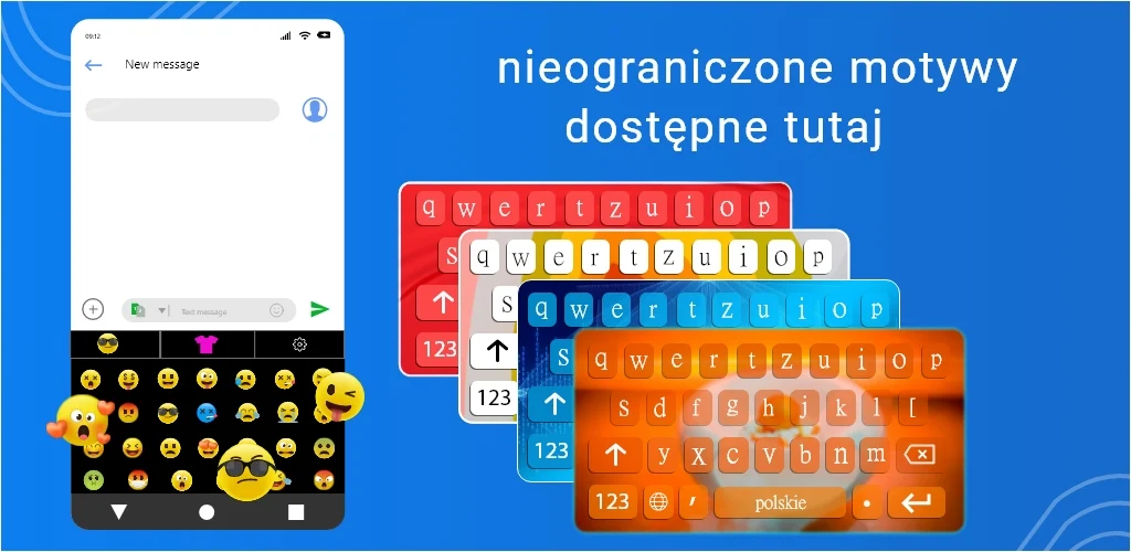 Polish English Keyboard - عکس برنامه موبایلی اندروید