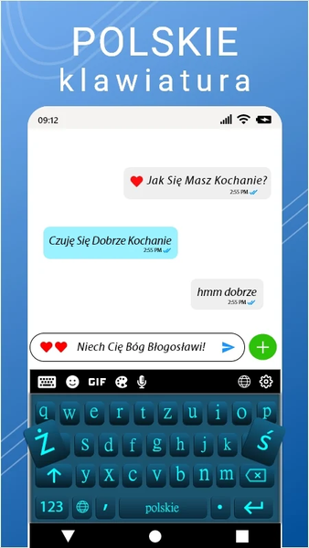 Polish English Keyboard - Image screenshot of android app