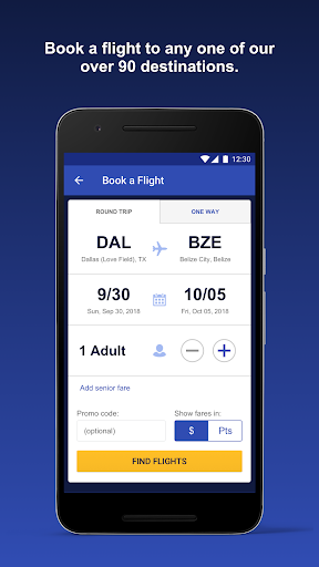 Southwest Airlines - Image screenshot of android app