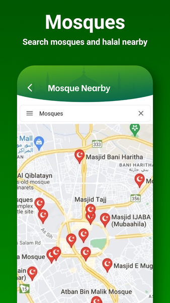 Qibla, Quran, Prayer Time Azan - Image screenshot of android app
