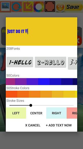 Add Text on Photo –Quote Maker - عکس برنامه موبایلی اندروید