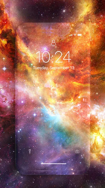 Galaxy Wallpaper - Image screenshot of android app