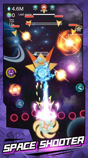 Space Core: Galaxy Shooting - Gameplay image of android game