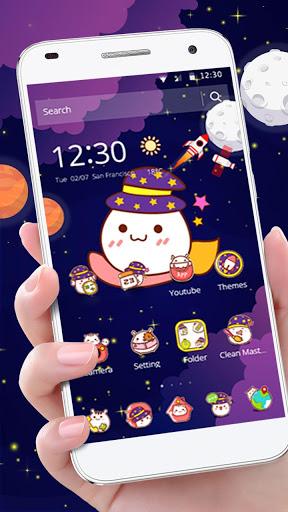 Space Cute Kawaii Theme - Image screenshot of android app