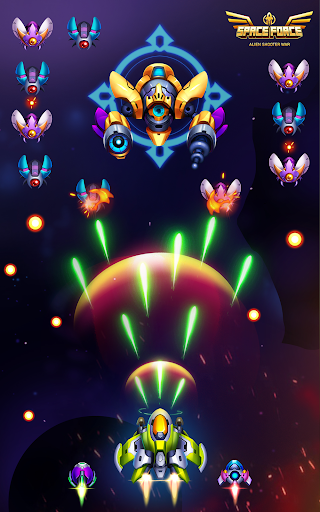 Space Force: Alien Shooter War - Gameplay image of android game