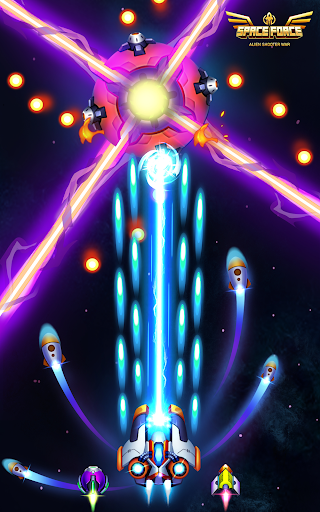 Space Force: Alien Shooter War - Gameplay image of android game