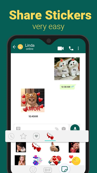 What Sticker Maker For WA - Image screenshot of android app