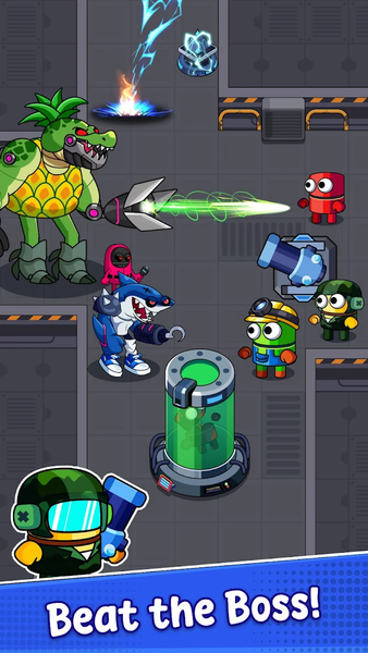 Space Survivor: Alien Shooter - Gameplay image of android game