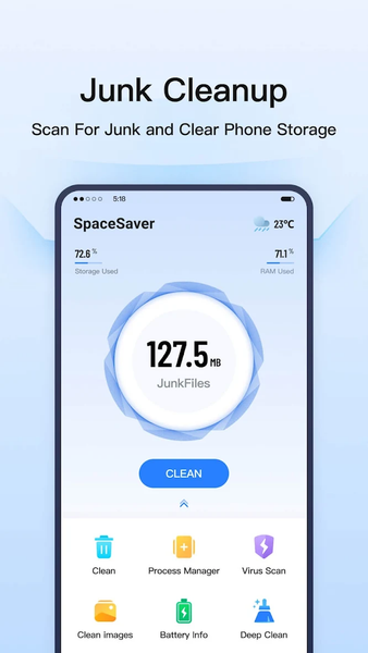 SpaceSaver - Image screenshot of android app