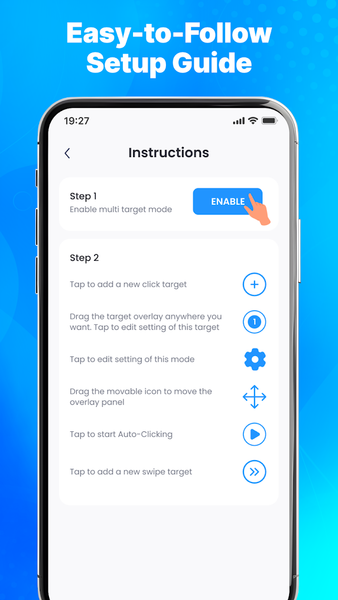 Auto Clicker - Tap Automatic - عکس برنامه موبایلی اندروید