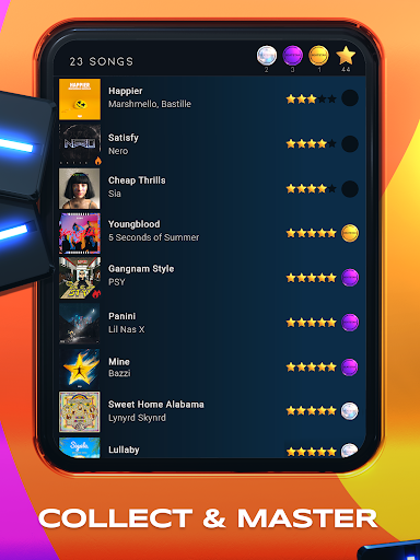 Beatstar - Touch Your Music - Gameplay image of android game