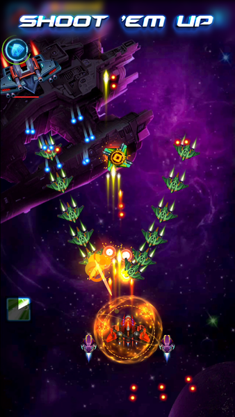 Space Invaders: Galaxy Shooter - Gameplay image of android game