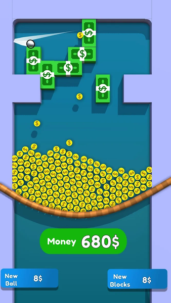 Money Bounce - Gameplay image of android game