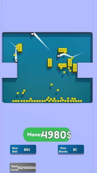 Money Bounce - Gameplay image of android game