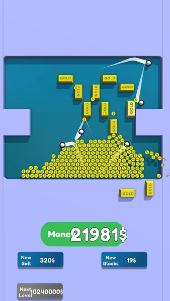 Money Bounce - Gameplay image of android game