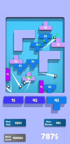 Money Bounce - Gameplay image of android game