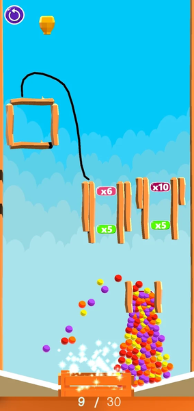 Multi Draws - Gameplay image of android game