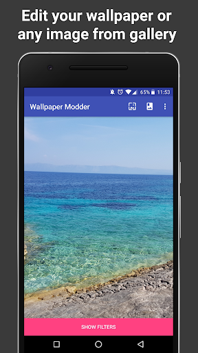 Wallpaper Editor Setter Saver - Wallpaper Modder - عکس برنامه موبایلی اندروید