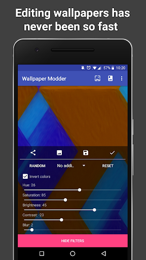 Wallpaper Editor Setter Saver - Wallpaper Modder - عکس برنامه موبایلی اندروید