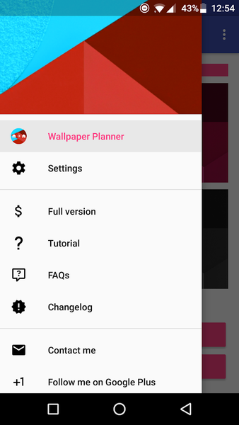Auto Wallpaper Changer - Wallpaper Planner - Image screenshot of android app