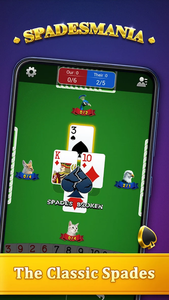 Spades Solitaire - Card Games - عکس بازی موبایلی اندروید