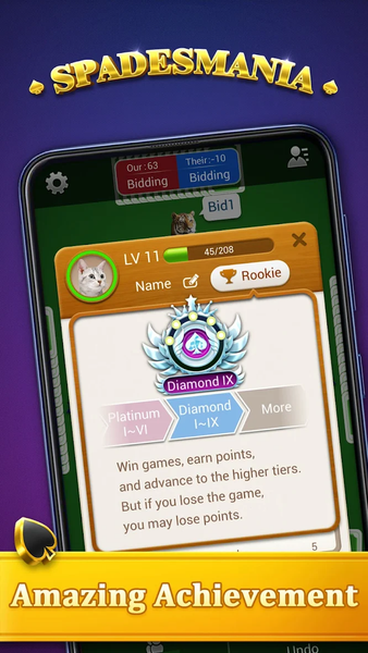 Spades Solitaire - Card Games - Gameplay image of android game