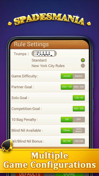 Spades Solitaire - Card Games - Gameplay image of android game
