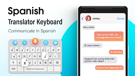 Spanish keyboard: voice typing - Image screenshot of android app