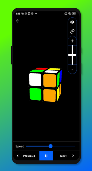 Cube Solver ۲x۲ - عکس بازی موبایلی اندروید