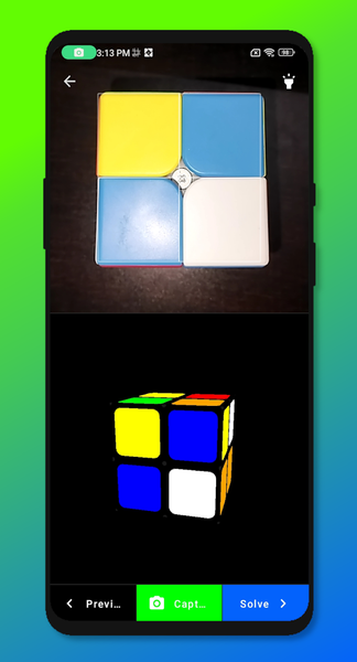 Cube Solver 2x2 - عکس بازی موبایلی اندروید